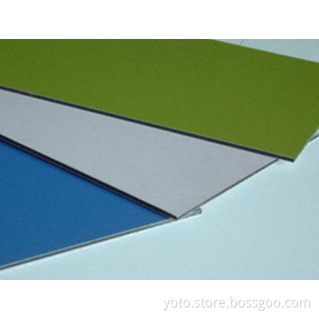 Borstad / spegelfärgad brandsäker B1 / A2 aluminiumkompositpanel